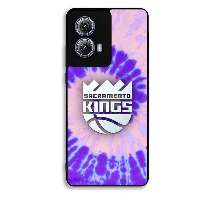 Sacramento Kings Tie Dye Style Logo Motorola Moto Edge 2024 Case FE4877