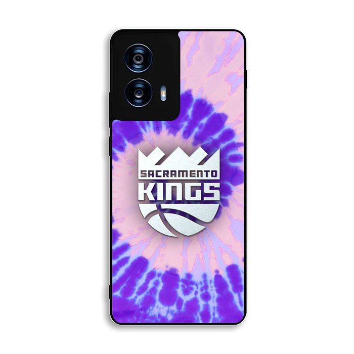 Sacramento Kings Tie Dye Style Logo Motorola Moto G Power 5G 2024 Case FE5961