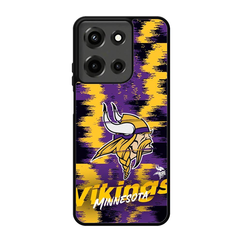 Minnesota Vikings Torn Paper Style Logo Motorola Moto G 5G 2025 Case FE2950