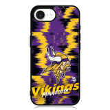 Minnesota Vikings Torn Paper Style Logo iPhone 16e Case
