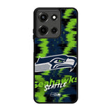 Seattle Seahawks NFL Team Logo Motorola Moto G 5G 2025 Case FE6730