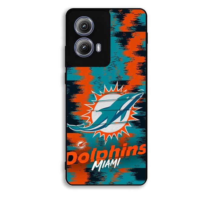Miami Dolphins NFL Team Logo Motorola Moto Edge 2024 Case FE6634