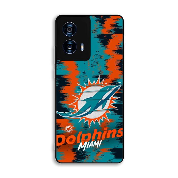 Miami Dolphins NFL Team Logo Motorola Moto G Power 5G 2024 Case FE2128