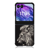 Male Lion Motorola Moto Razr 2024 , Moto Razr 50 Case FE2866
